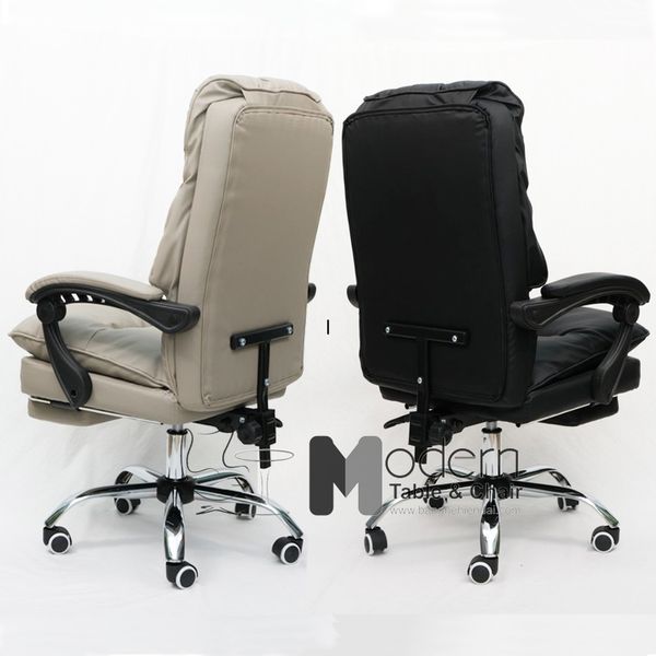 Ghế xoay nệm dày có gác chân CR4106-P