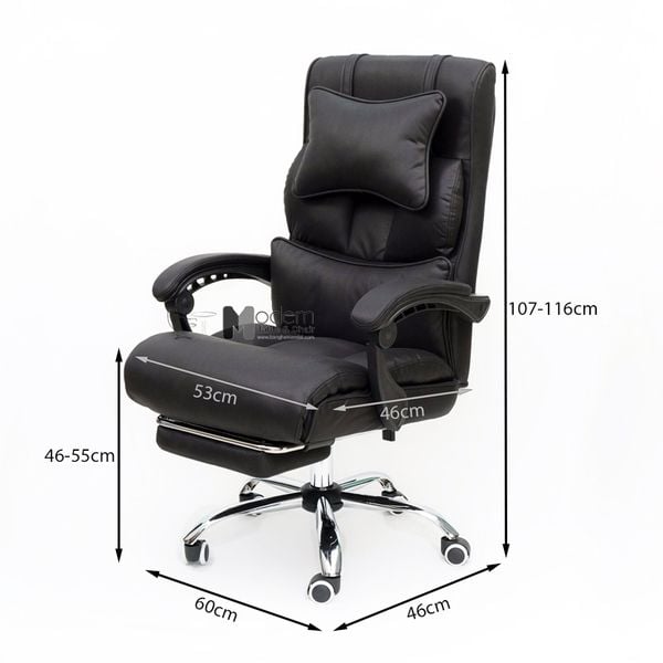 Ghế xoay ngồi máy tính nệm dày CR4109-P