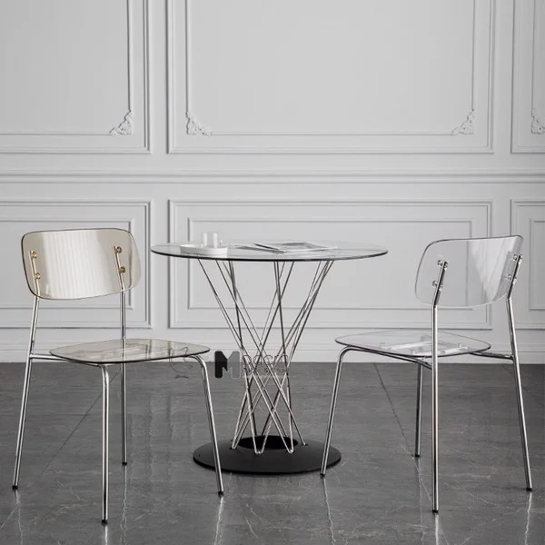 Bàn tròn kính cường lực tròn Cyclone A-08G