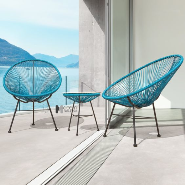 Bộ bàn ghế thư giãn đan dây ACAPULCO