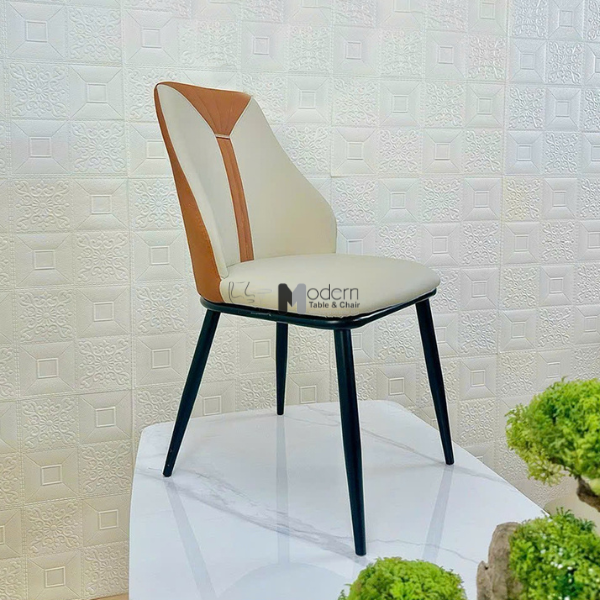 Ghế ăn nệm lưng cao chân sắt ECO 20A-P