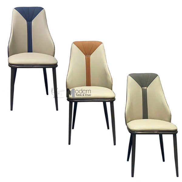 Ghế ăn nệm lưng cao chân sắt ECO 20A-P