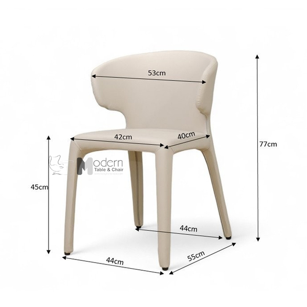 Ghế phòng ăn bọc PVC cao cấp ECO 28A-P