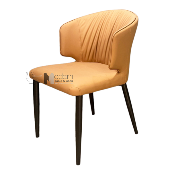 Ghế ăn nệm giả da chân sắt ECO 29A-P