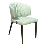 Ghế ăn nệm giả da chân sắt ECO 29A-P