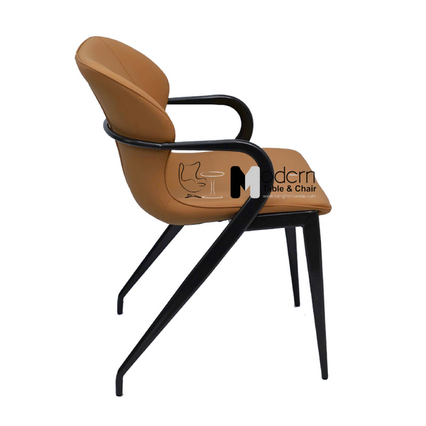 Ghế ăn bọc da nhập khẩu cao cấp có tay ECO 37A-P