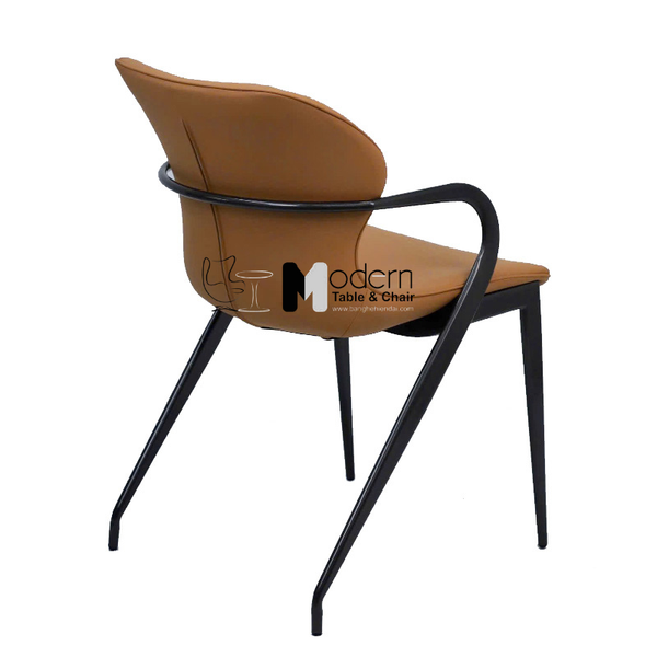 Ghế ăn bọc da nhập khẩu cao cấp có tay ECO 37A-P