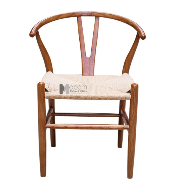 Bộ bàn ăn mặt đá CROWN 2A-120E_WISHBONE