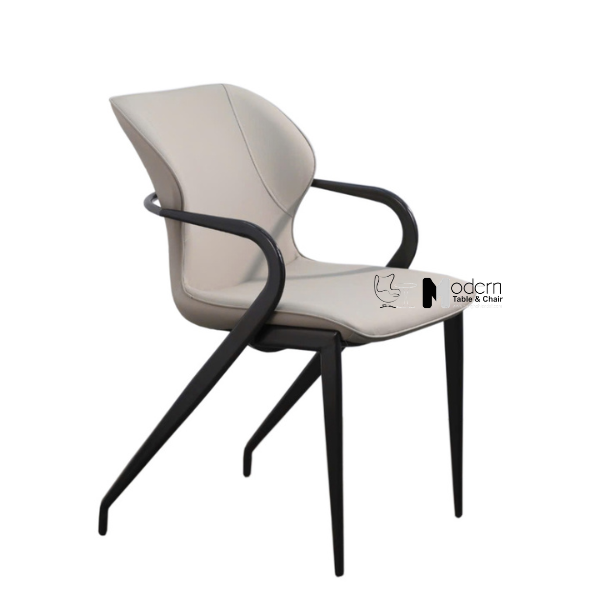 Ghế ăn bọc da nhập khẩu cao cấp có tay ECO 37A-P