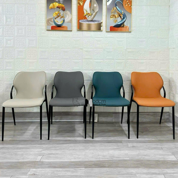 Ghế tiếp khách nệm PVC ECO 27A-P