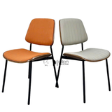 Ghế bàn ăn bọc nệm simili thân Polywood ECO 48A-P