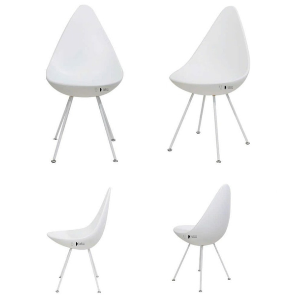 Ghế tiếp khách thân nhựa ABS hình giọt nước AVO-S