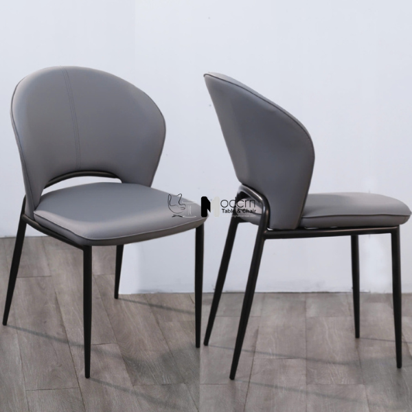 Ghế ăn bọc nệm da simili đẹp hiện đại nhập khẩu ECO 40A-P