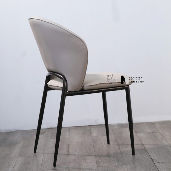 Ghế ăn bọc nệm da simili đẹp hiện đại nhập khẩu ECO 40A-P