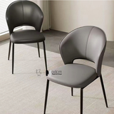 Ghế ăn bọc nệm da simili đẹp hiện đại nhập khẩu ECO 40A-P