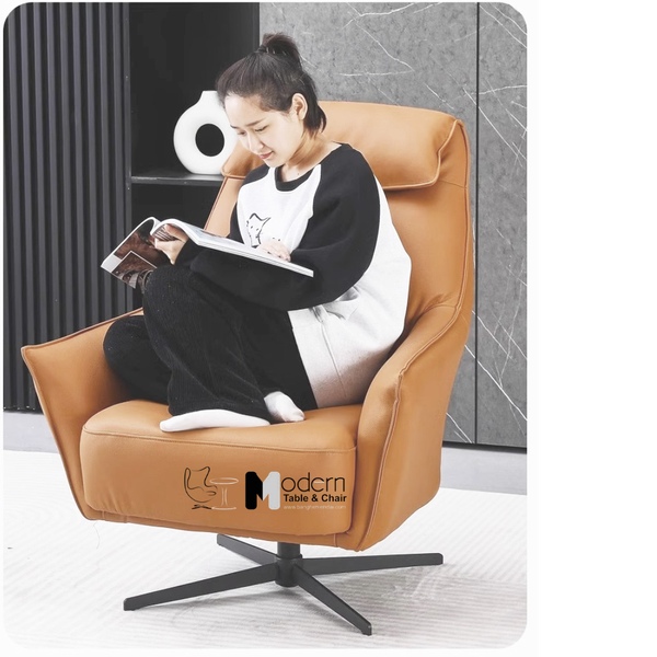 Ghế sofa phòng khách bọc da có xoay 360độ CL1216-P