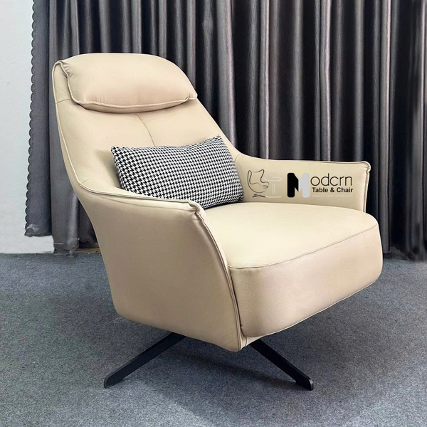 Ghế sofa phòng khách bọc da có xoay 360độ CL1216-P
