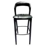 Ghế quầy bar lưng tựa gỗ tự nhiên CB NEVA-65W