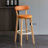 Ghế bar khung gỗ thân nệm có tựa lưng CB BEE-72W