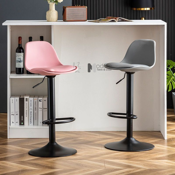 Ghế đảo bếp tăng giảm chân đen CB2201A-P