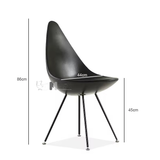 Bộ bàn ăn 1m2 chân gỗ 6 ghế TE DAW-12W_AVO-S