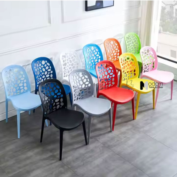 Ghế cafe nhựa đúc nhiều màu xếp chồng CC1585-S giá rẻ
