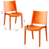 Ghế cafe nhựa đúc xếp chồng giá rẻ CC1585-S