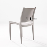 Ghế cafe nhựa đúc xếp chồng giá rẻ CC1585-S