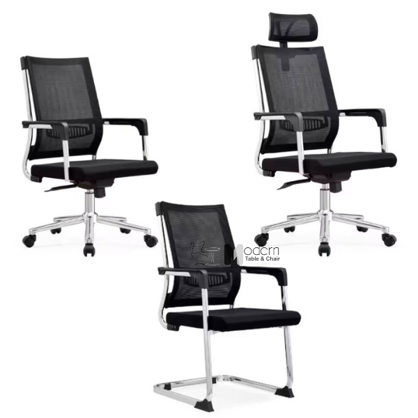 Ghế chân quỳ khung thép mạ giá rẻ CV4555-M