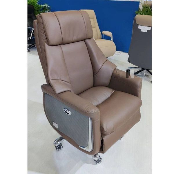 Ghế chủ tịch, sếp tổng da thật cao cấp CR4114-L
