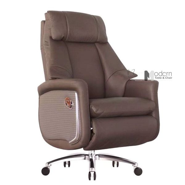Ghế chủ tịch, sếp tổng da thật cao cấp CR4114-L