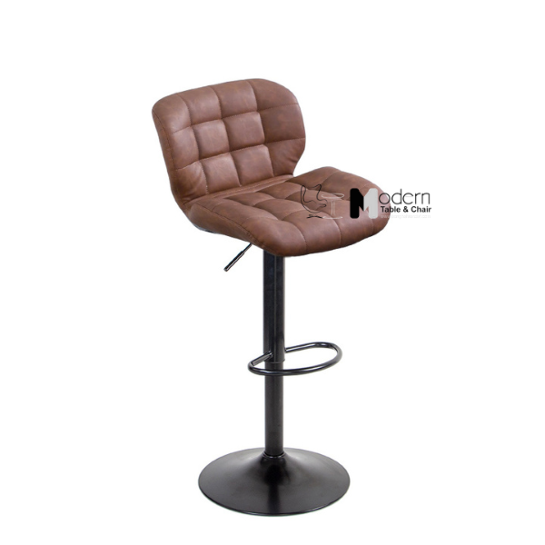 Ghế đảo bếp xoay chân đen tăng giảm CB2303A-P