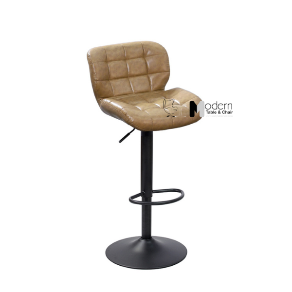 Ghế đảo bếp chân tăng giảm mạ chrome/ mạ vàng/ sơn đen/ xám nâu CB2303-P