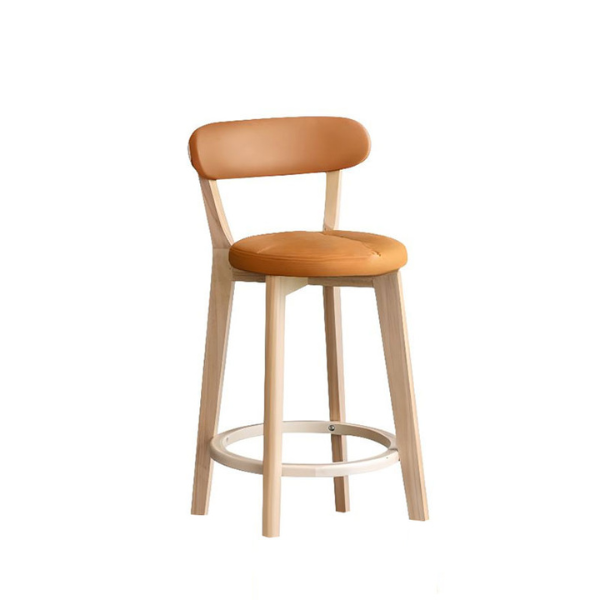 Ghế bar khung gỗ thân nệm có tựa lưng CB BEE-72W