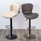 Ghế đảo bếp xoay chân đen CB2304A-P