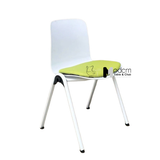 Ghế đào tạo thân nhựa có nệm xếp chồng CC1588- P