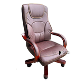 Ghế giám đốc chân gỗ nhỏ gọn giá rẻ CM4603-P