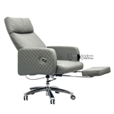 Ghế giám đốc giả da xoay nâng hạ gác chân ngả lưng CR4120-P