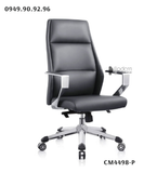 Ghế giám đốc hiện đại bọc nệm PVC CM4498-P