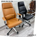 Ghế giám đốc hiện đại bọc nệm PVC CM4498-P