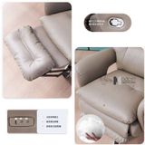 Ghế giám đốc hiện đại da thật nhập khẩu CR4115-L