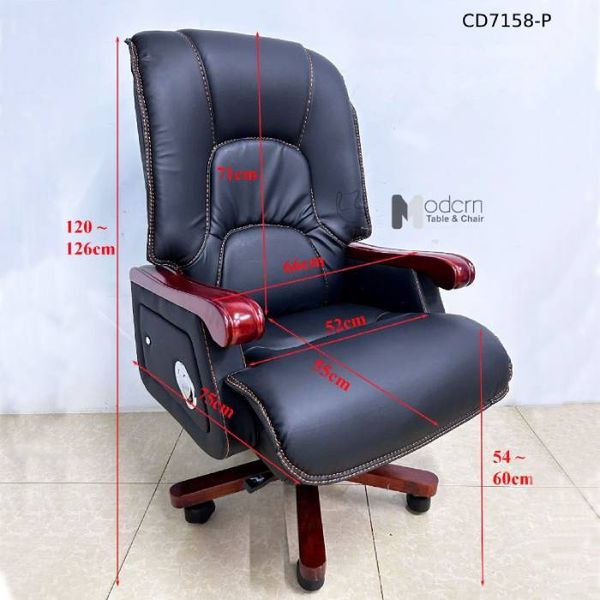 Ghế giám đốc nệm PU cao cấp CD7158-P