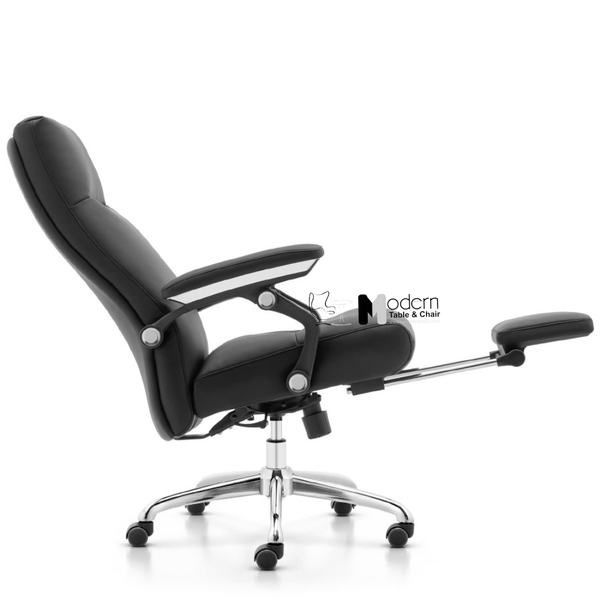 Ghế xoay giám đốc nệm PU cao cấp có ngã lưng nghỉ trưa CR4118-P