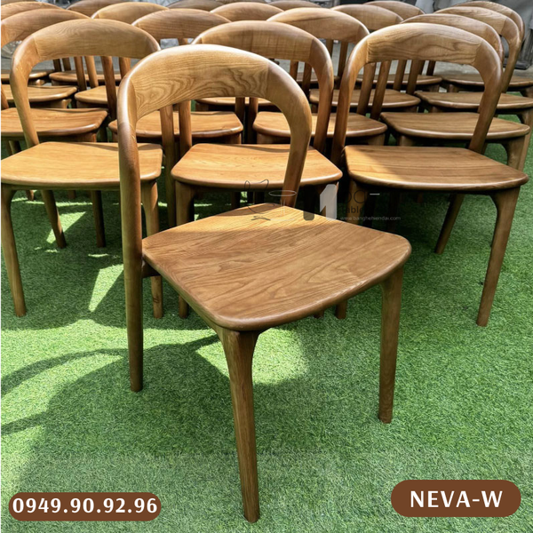 Ghế gỗ nhà hàng cao cấp hiện đại NEVA