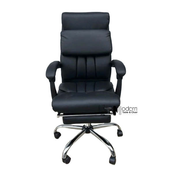 Ghế văn phòng bọc nệm ngả lưng có gác chân CR4119-P