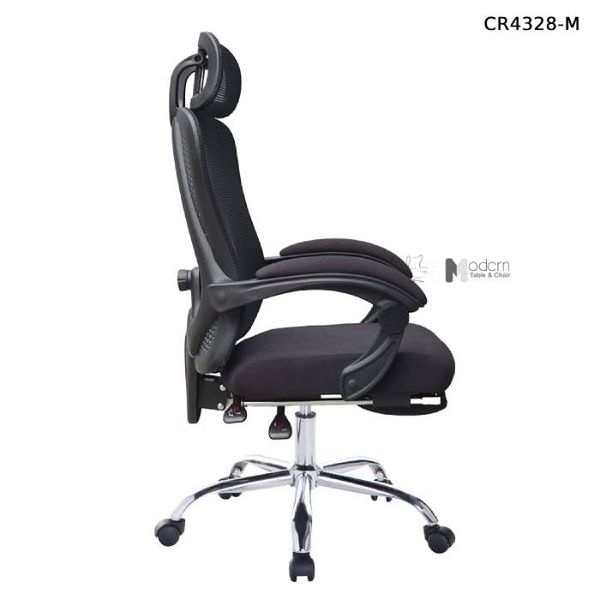 Ghế làm việc lưng cao có gác chân CR4328-M