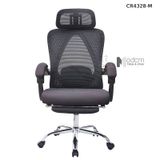 Ghế làm việc lưng cao có gác chân CR4328-M