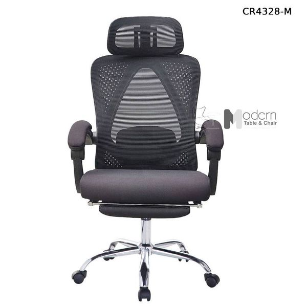 Ghế làm việc lưng cao có gác chân CR4328-M
