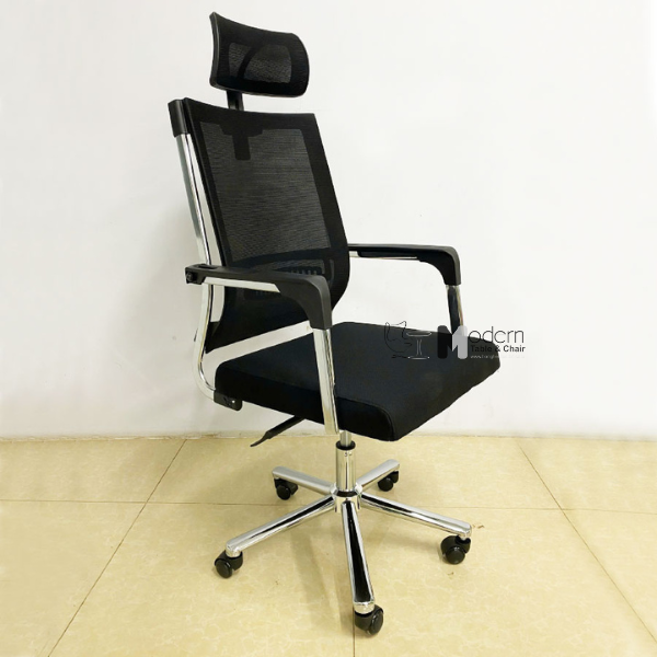 Ghế xoay làm việc lưng cao có tựa đầu CM4555-M