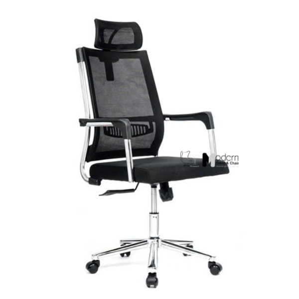 Ghế xoay làm việc lưng cao có tựa đầu CM4555-M